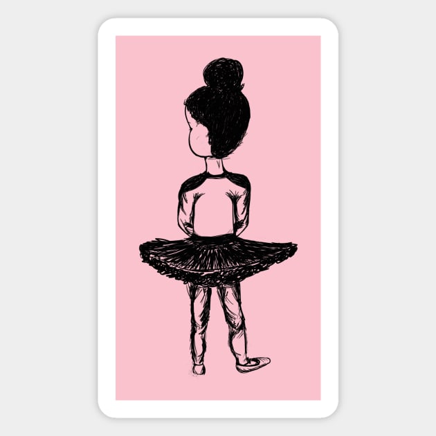 Tiny Tutu Magnet by Shirtacle